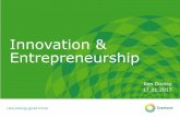 Innovation and Entrepreneurship - Boost Innovation by working with start-ups and SMEs