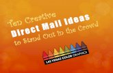 Creative Direct Mail Ideas to Make your Mailer Stand Out