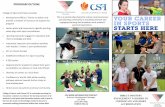 VETis Brochure - Jobs in Sport program