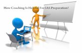 How Coaching Is Helpful For IAS Preparation