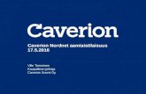 Caverion Suomi esittäytyy 17.5.2016