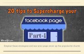 20 tips to supercharge your facebook page (Part - 1_