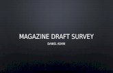 Magazine draft survey