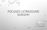 focused Ultrasound surgery