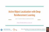 Active Object Localization with Deep Reinforcement Learning