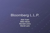Bloomberg  LLC