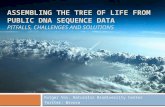 Assembling the Tree of Life from public DNA sequence data