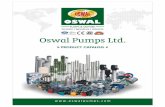 Oswal's submersible pumps range