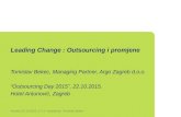 Leading Change : Outsourcing i promjene