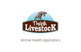 Think Livestock - Animal Health Applicators