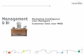 Marketing Intelligence  voor Managers – Customer Data voor MKB