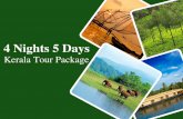 4 Nights And 5 days Kerala Tour Packages