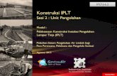 Instalasi Pengolahan Lumpur Tinja (IPLT) - Tahap Konstruksi Unit Pengolahan