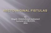 Rectovaginal fistulas