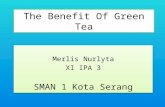 The benefit of green tea peresentation