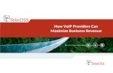 How VoIP Providers Can Maximize Business Revenue.