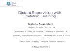 Distant Supervision with Imitation Learning