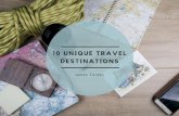 10 Unique Travel Destinations