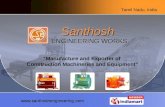 Construction Machines & Concrete Block Machines by Santhosh Engineering Works, Coimbatore