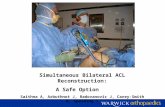 Simultaneous Bilateral ACL Reconstruction