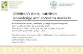 Children’s diets, nutrition knowledge and access to markets