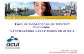 Gobernanza de Internet Colombia
