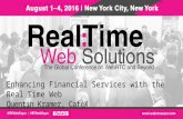 Enhancing Financial Services with WebRTC
