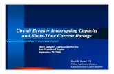 Circuit Breakers Interrupting Capacity and Short-Time Current Rating