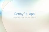 Denny’s App