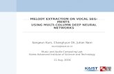 ISMIR 2016_Melody Extraction