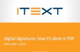 Digital Signatures in PDF: how it's done