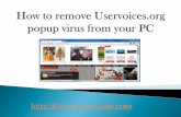 UservoicesRemove   popup from your Windows System â€“ a Best Removal Guide .org popup
