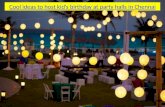 Cool ideas to host kid’s birthday at party halls in chennai
