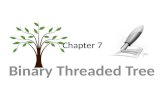 Chap 7 binary threaded tree