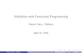 Scala Validation with Functional Programming