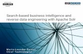 Search-based business intelligence and reverse data engineering with Apache Solr