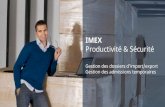 Imex fonctions