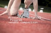 Sage Accountant Referral Program Vendor Comparisonv3pptx