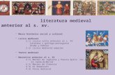 1º bach lit t1 literatura medieval anterior al s.xv