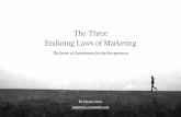 The Three Enduring Laws of Marketing