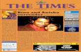 Anisha & binu wedding invite
