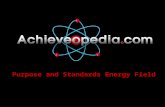 Purpose & Standards Energy Field