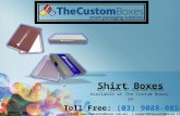 Shirt Boxes | Wholesale Shirt Packaging