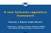 Claire Bury - A New Telecoms Regulatory Framework