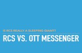 RCS vs OTT Messengers