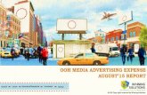OOH Media AdEx Report August 2015