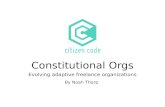 Constitutional Orgs