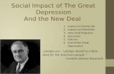 Social impact of the great depression and new deal