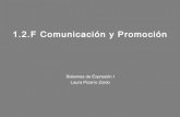 1.2.F Comunicación y promoción