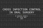 Cross infection control in oral surgery